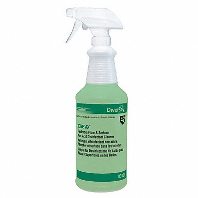 Preprinted Trigger Spray Btl 32 oz Clear