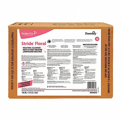 Neutral Floor Cleaner 5 gal. Floral Pink