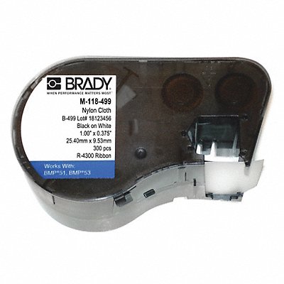 Cartridge Label 3/8 in L 3/8 in W