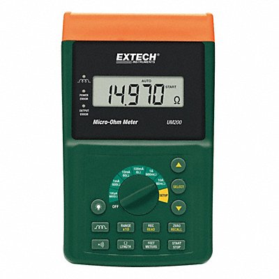 Micro Ohm Meter 60m Ohms-6000 Ohms