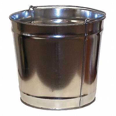 Cigarette Receptacle 4 gal. Silver