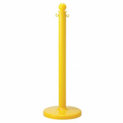 Barrier Post 40 in H Yellow PK6