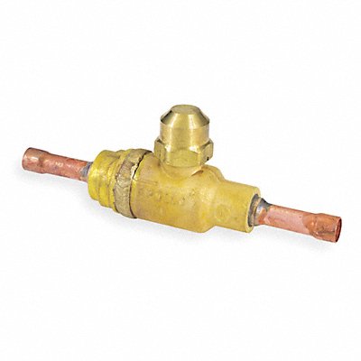 Refrig Ball Valve 3/8 ODF 500 psi