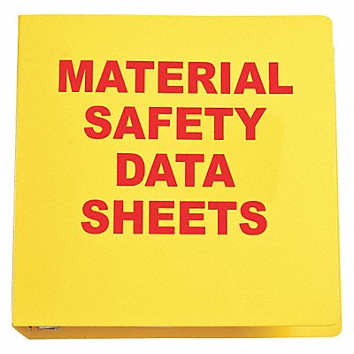 Binder Material Safety Data Sheets