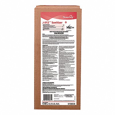 Sanitizer 2.50 gal. Bottle PK2