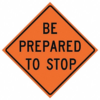 Roll Up Traffic Sign 48 H 48 W Vinyl