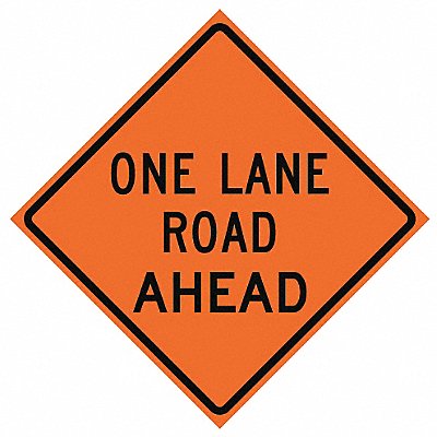 G7242 Roll Up Traffic Sign 36 H 36 W Vinyl
