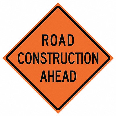 Roll Up Traffic Sign 36 H 36 W Vinyl