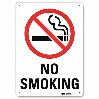 J2688 No Smoking Sign 14x10 In. English