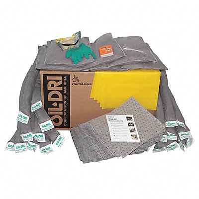 Spill Kit Refill,65 gal.,Universal