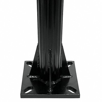 Sign Post Round 12 ft. Aluminum Black