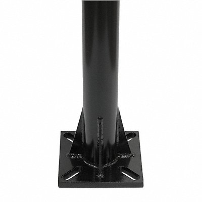 Sign Post Round 12 ft. Aluminum Black
