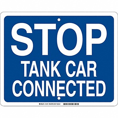 Railroad Sign 12in. H x 15in. W Aluminum