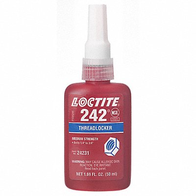 Threadlocker 242 50mL Bottle Blue