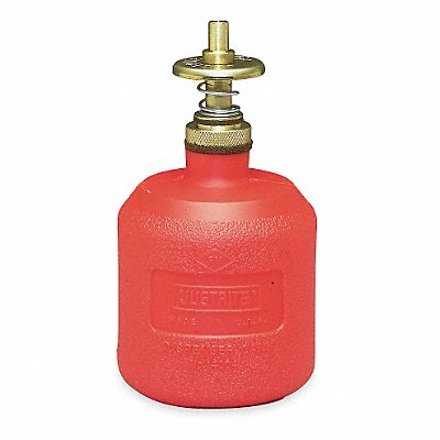Dispensing Bottle 8 Oz. Red Polyethylene