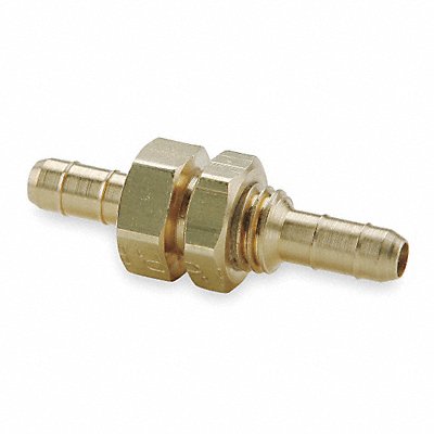 Bulkhead Union 0.170 In Barbed Brass