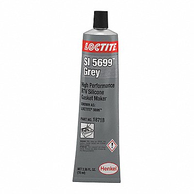 RTV Silicone Gasket Maker 70mL Tube Gray