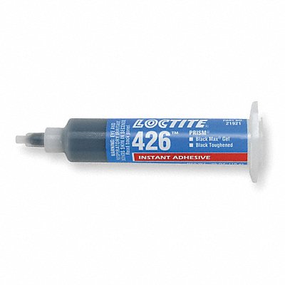 Instant Adhesive 10g Syringe Black