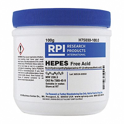 HEPES Free Acid 100g