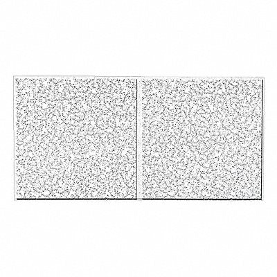 Ceiling Tile 24 W 48 L 3/4 Thick PK8