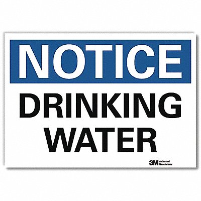 Notice Sign 10 x 14 Vinyl