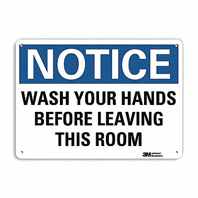 Notice Sign 10 x 14 Aluminum