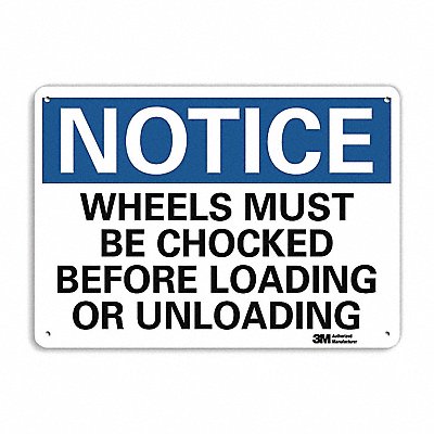 Notice Sign 10 x 14 Aluminum