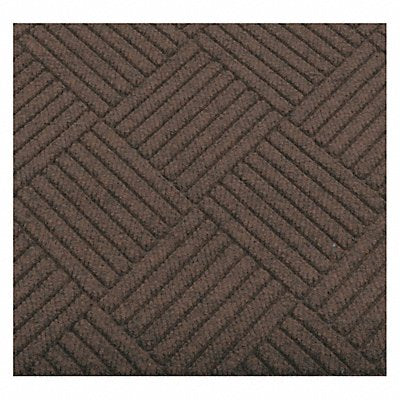 Carpeted Entrance Mat Chocolate 3ftx5ft