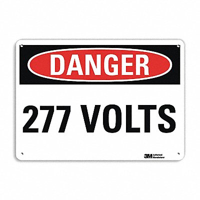 Danger Sign 4 Hole Mount 14inWx10inH