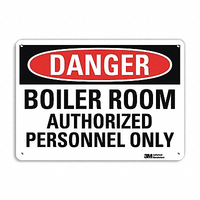 Danger Sign 4 Hole Mount 10in W x 7in H