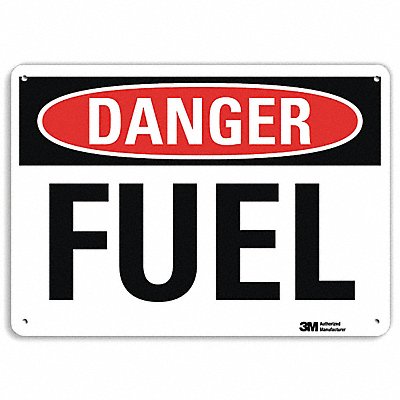 Danger Sign 4 Hole Mount 10in W x 7in H