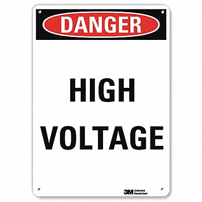 Danger Sign 7 W x 10 H 0.055 Thick
