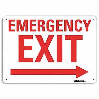 Entrance Sign 10 W x 7 H 0.055 Thick