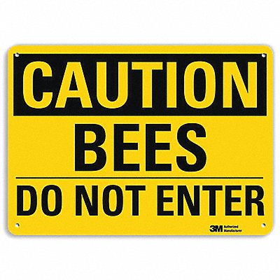 Entrance Sign 10 x 14 Aluminum