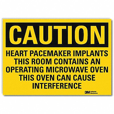 Safety Sign Ovn Cause Interference 5inH