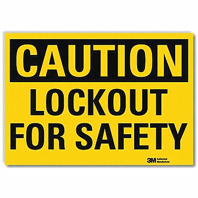 Safety Sign Construction Traffic 5in.H