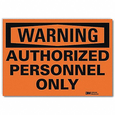 Admittance Sign Self-Adhsive Vinyl 10inW