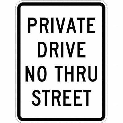 Property Signs 24 H 18 W