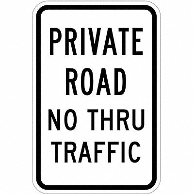 Property Signs 18 H 12 W
