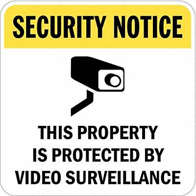 Property Sign Second Notice 18 x 18 In