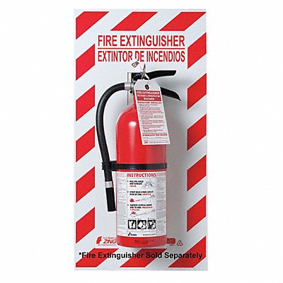 FireExtinguisher Back Plate 29x13In Glow