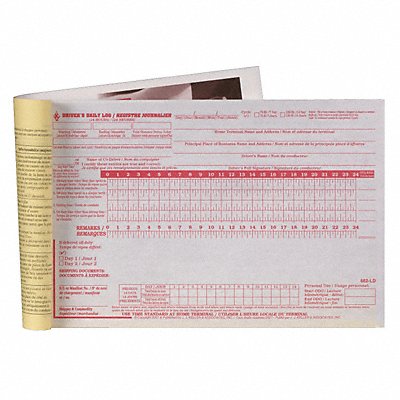 Canadian Drivers Logbook w/Carbon