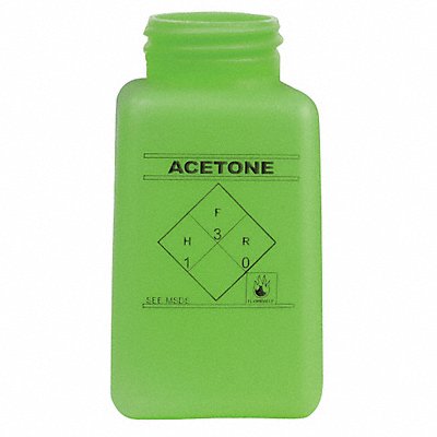 Graduated Acetone ESD Bottle 6oz Wide