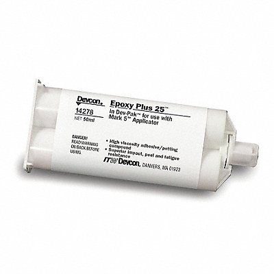Epoxy Adhesive 2Part Gray 50mL Cartridge