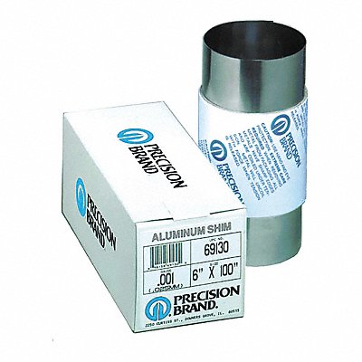 Shim Stock Roll Aluminum 0.0050 In 6 In