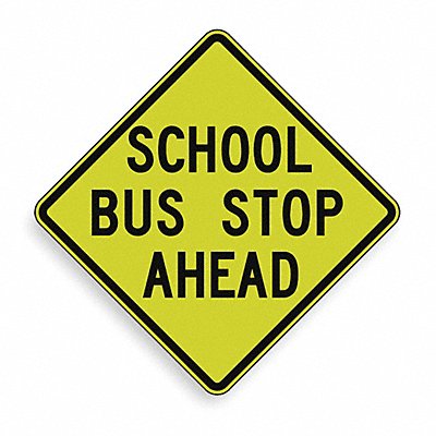 Traffic Sign 30 H 30 W Aluminum