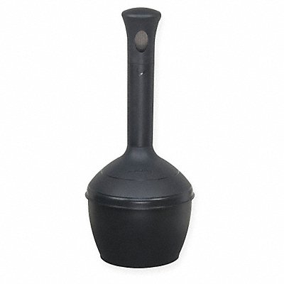 D0293 Cigarette Receptacle 4 gal. Black