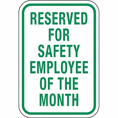 Parking Sign 18 H 12 W Aluminum