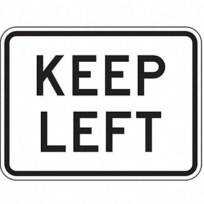 Traffic Sign 18 H 24 W Aluminum