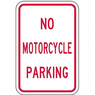 Parking Sign 18 H 12 W Aluminum